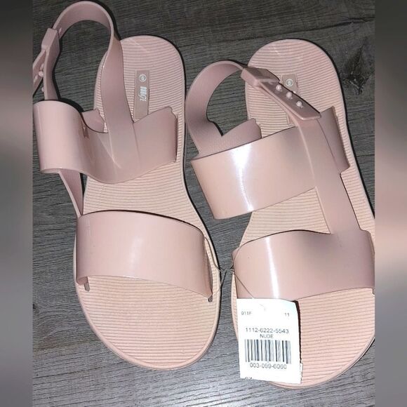 Slingback Platform Sandals - Nude sz 8 - Picture 3 of 10